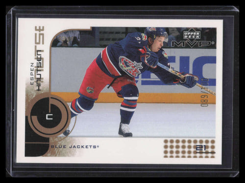 2002-03 Upper Deck MVP Gold 56 Espen Knutsen 89/100