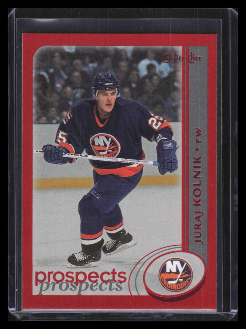 2002-03 Topps O-Pee-Chee Red 289 Juraj Kolnik 57/100