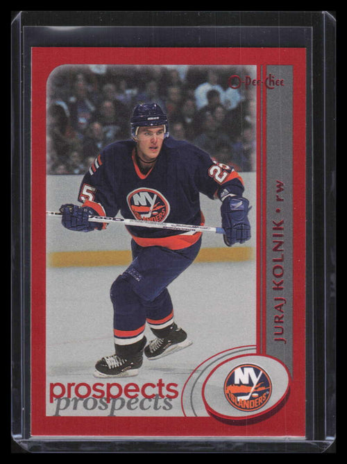 2002-03 Topps O-Pee-Chee Red 289 Juraj Kolnik 57/100
