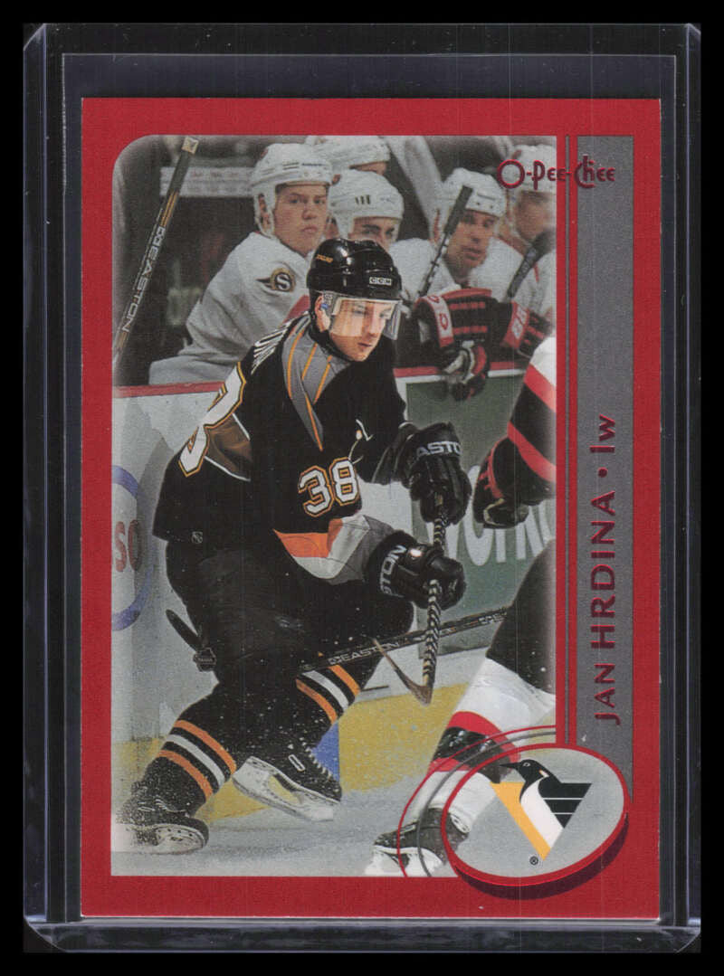 2002-03 Topps O-Pee-Chee Red 246 Jan Hrdina 38/100