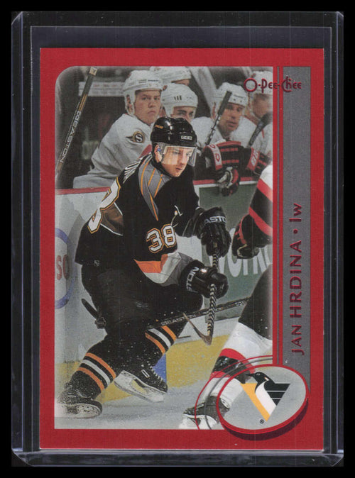 2002-03 Topps O-Pee-Chee Red 246 Jan Hrdina 38/100