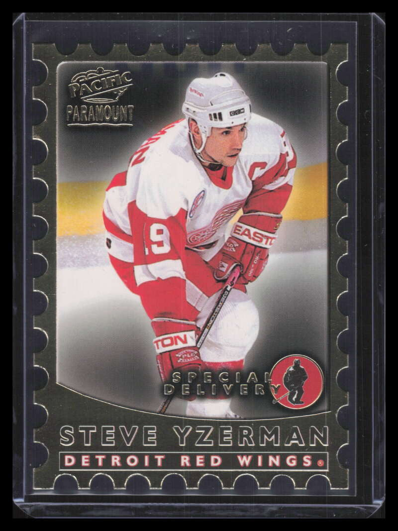 1998-99 Paramount Special Delivery Die-Cuts 9 Steve Yzerman
