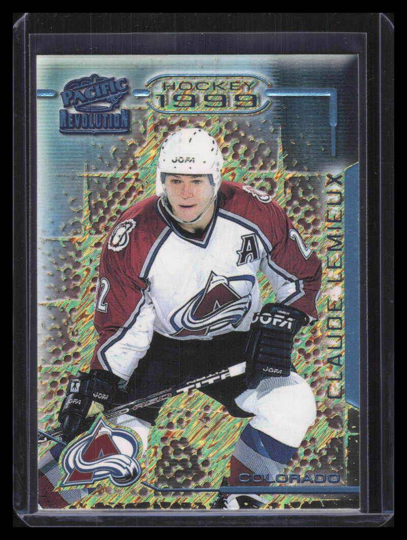 1998-99 Revolution Ice Shadow 37 Claude Lemieux 26/99