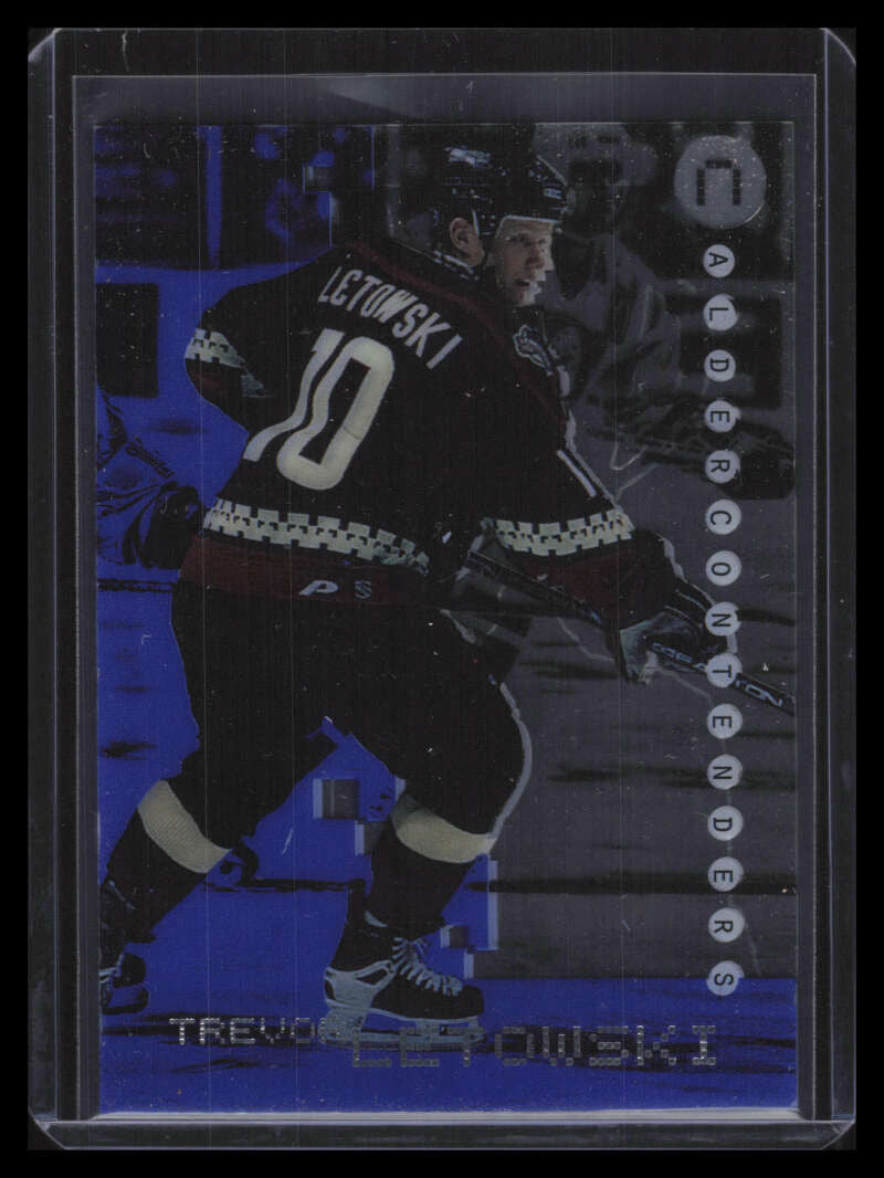 1999-00 BAP Millennium Calder Candidates Sapphire c10 Trevor Letowski 68/100