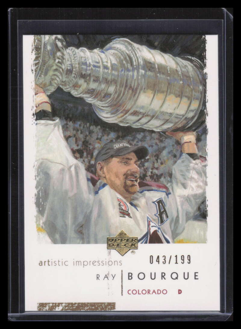 2002-03 UD Artistic Impressions Gold 24 Ray Bourque 43/199
