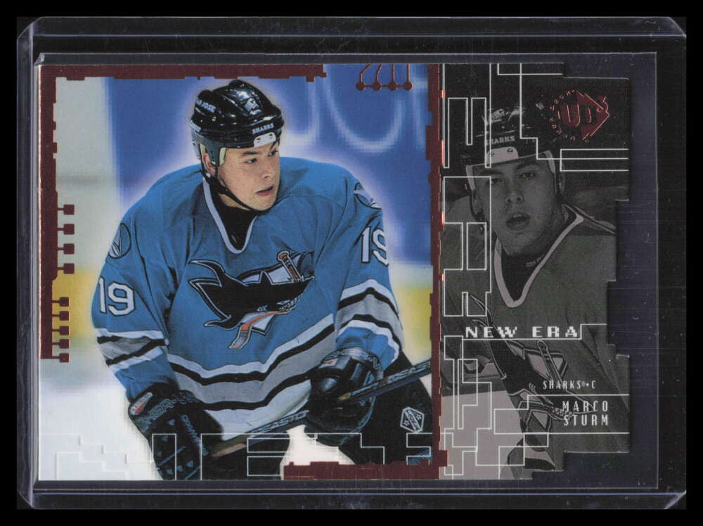 1998-99 UD3 Die-Cuts 27 Marco Sturm NE 74/200 New Era