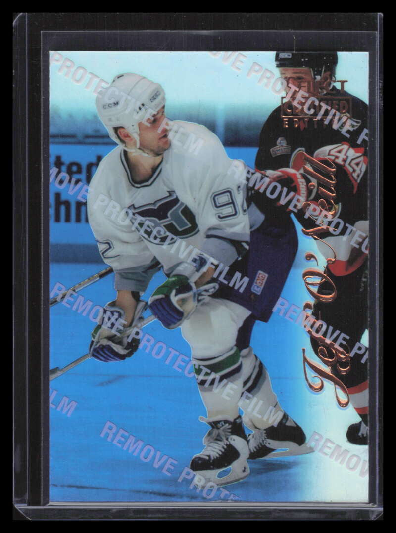 1996-97 Select Certified Mirror Blue 90 Jeff O'Neill