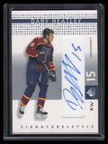 2002-03 SP Game Used Signature Style DH Dany Heatley Auto