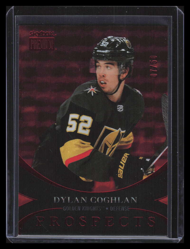 2020-21 Metal Skybox Premium Star Rubies pp32 Dylan Coghlan Rookie 7/50