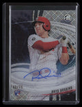 2018 Bowman High Tek Tides of Youth Autographs Rhys Hoskins Rookie Auto 42/75