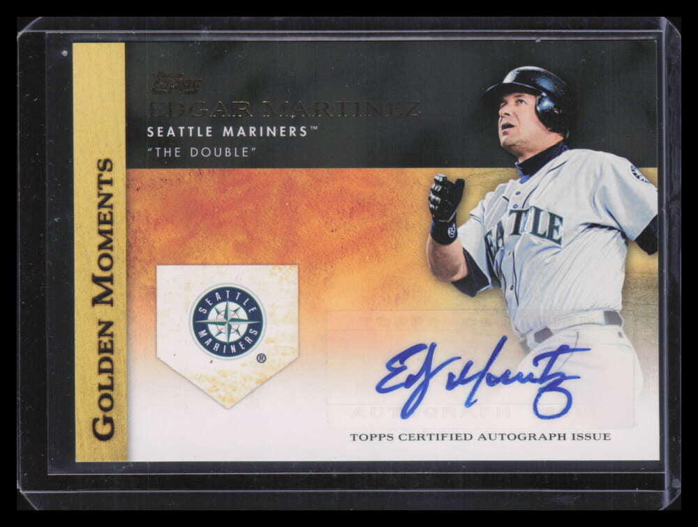 2012 Topps Golden Moments Autographs EM Edgar Martinez Auto