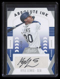 DELETE 123826 2020 Absolute Absolute Ink 48 Kyle Lewis Rookie Auto 65/99