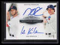 SOLD 123945 2011 Topps Marquee Monumental Markings Autographs Kinsler Pedroia Dual Auto 7/15