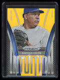 2014 Panini Prizm Intuition Prizms Gold Refractor 15 Bartolo Colon 3/10