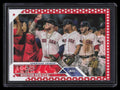 2023 Topps Independence Day 273 Boston Red Sox TC 50/76 Team Card Bogaerts