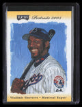 DELETE 124157 2003 Playoff Portraits Gold 1 Vladimir Guerrero 10/10