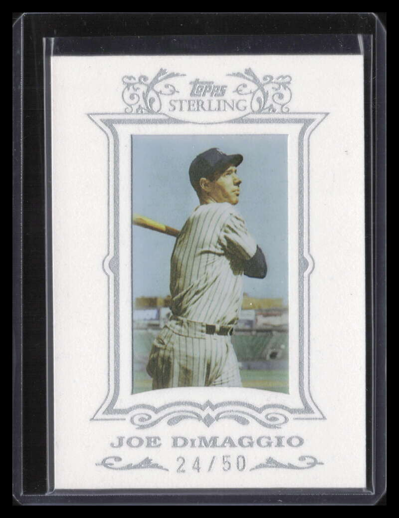 2008 Topps Sterling Framed White 252 Joe DiMaggio 24/50