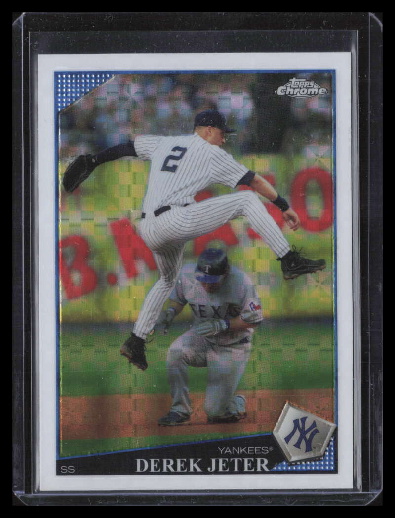 2009 Topps Chrome X-Fractor 98 Derek Jeter