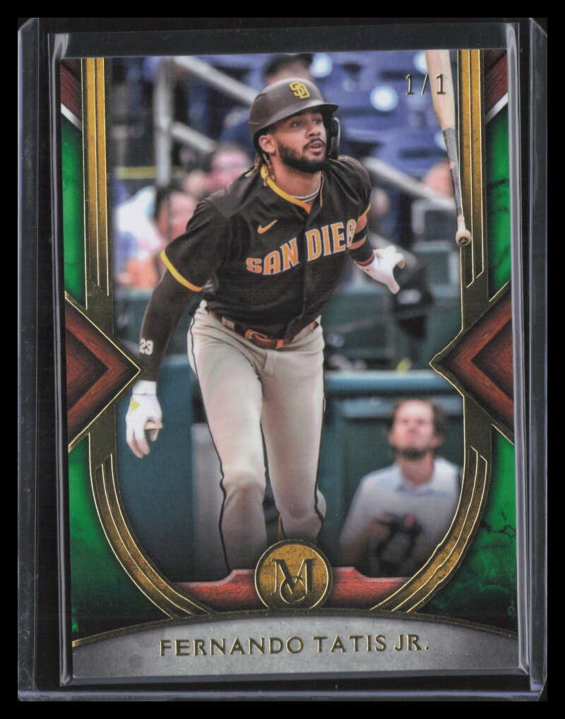 2022 Topps Museum Collection Emerald 61 Fernando Tatis Jr. 1/1
