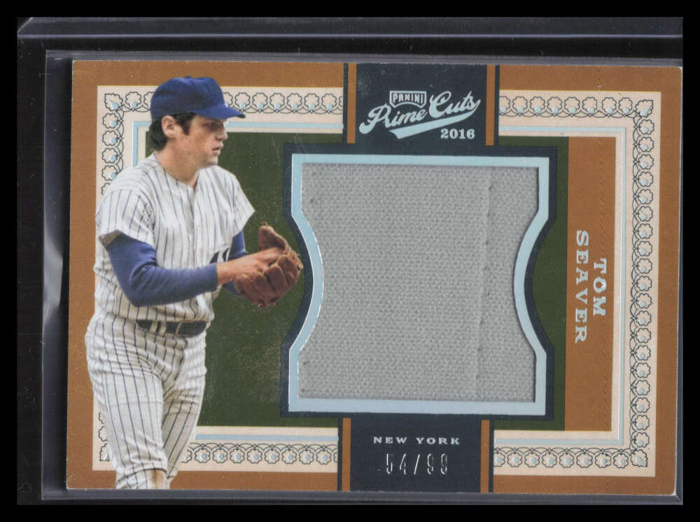 2016 Prime Cuts 158 Tom Seaver Jersey 54/99