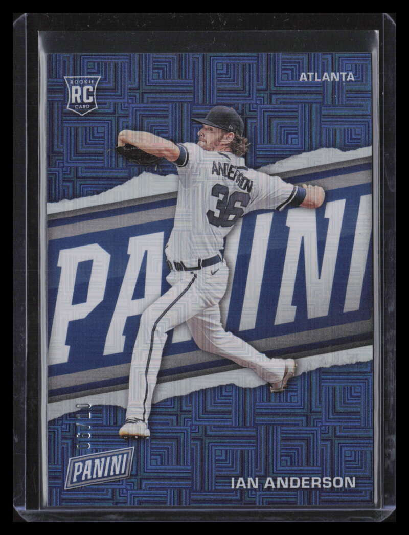 DELETE 124439 2021 Panini Father's Day Rookies Escher Squares rc22 Ian Anderson Rookie 6/10