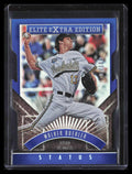 DELETE 124440 2015 Elite Extra Edition Status Blue Die Cut 25 Walker Buehler Rookie 16/100