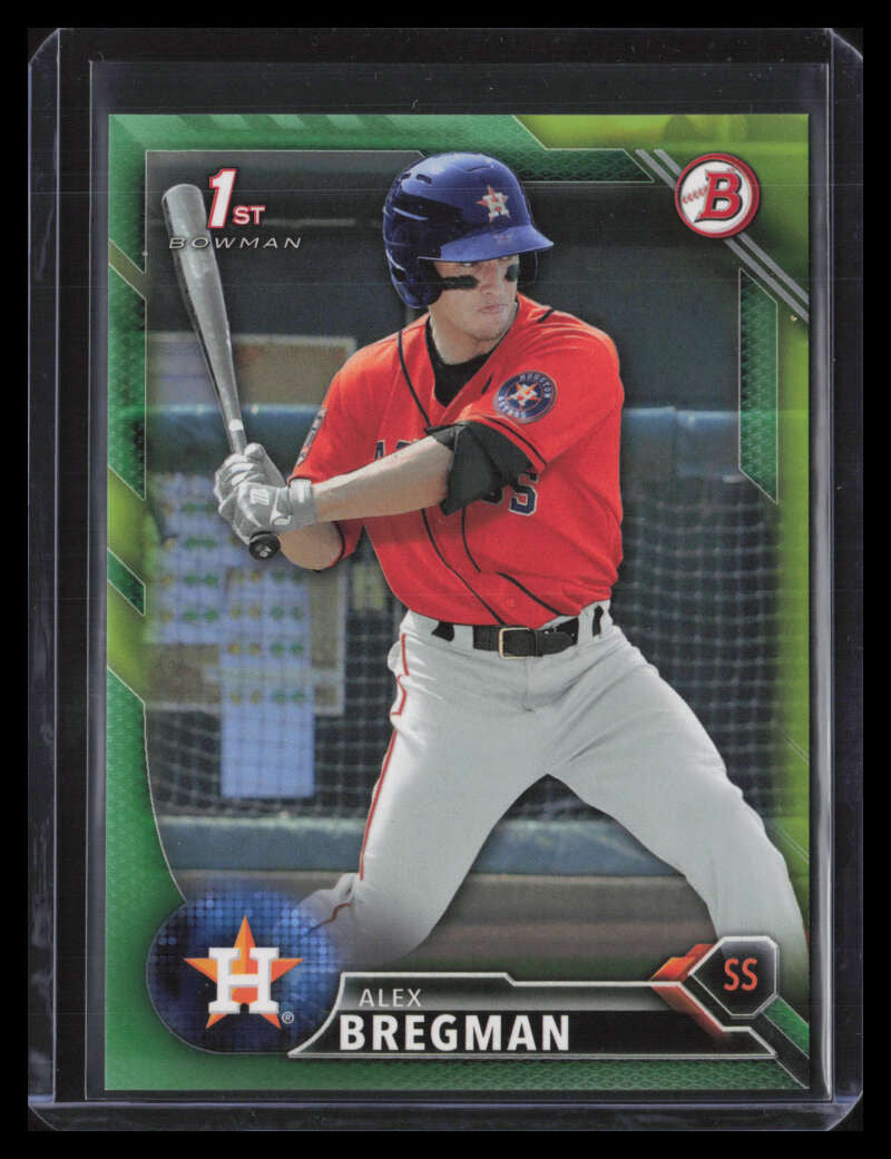 2016 Bowman Prospects Green bp4 Alex Bregman Rookie 54/99