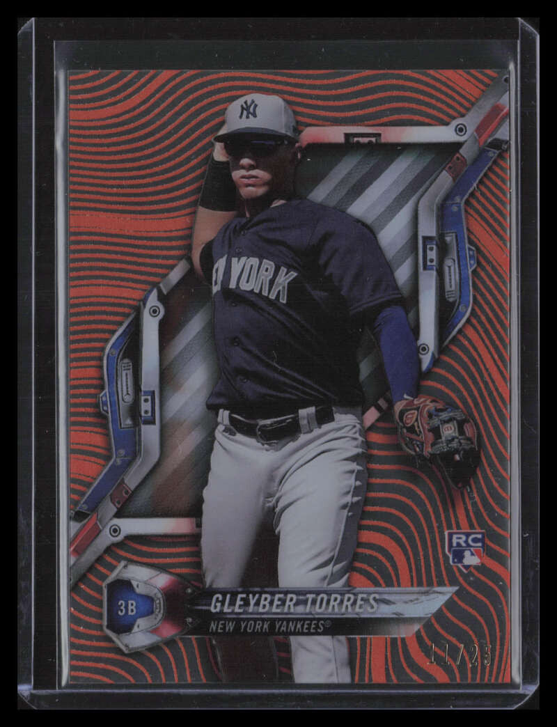 2018 Topps High Tek Orange HTGT Gleyber Torres Rookie 11/25