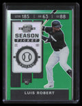 DELETE 124468 2020 Panini Contenders Optic Green 7 Luis Robert Rookie 43/50