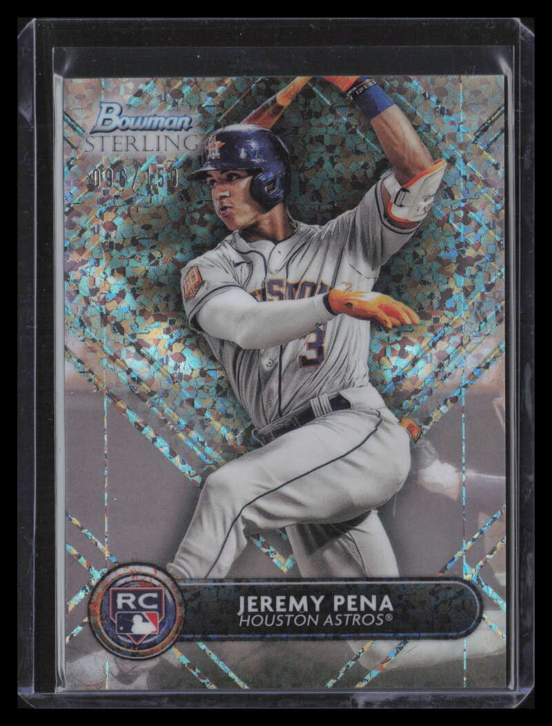 2022 Bowman Sterling Mini-Diamond Refractor bsr17 Jeremy Pena Rookie 96/150