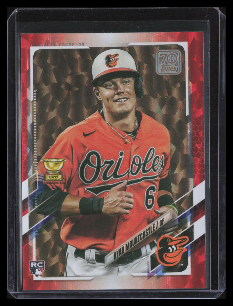 2021 Topps Red Foil 143 Ryan Mountcastle Rookie 112/199