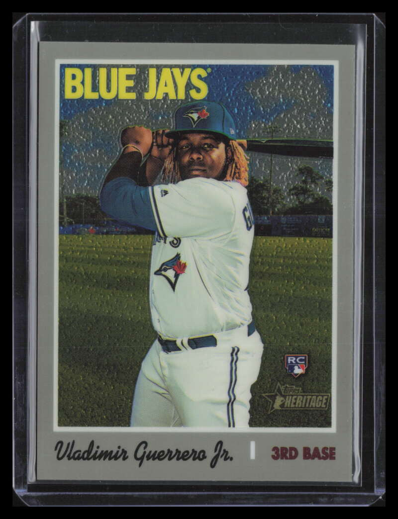 2019 Topps Heritage Chrome thc504 Vladimir Guerrero Jr. Rookie 855/999