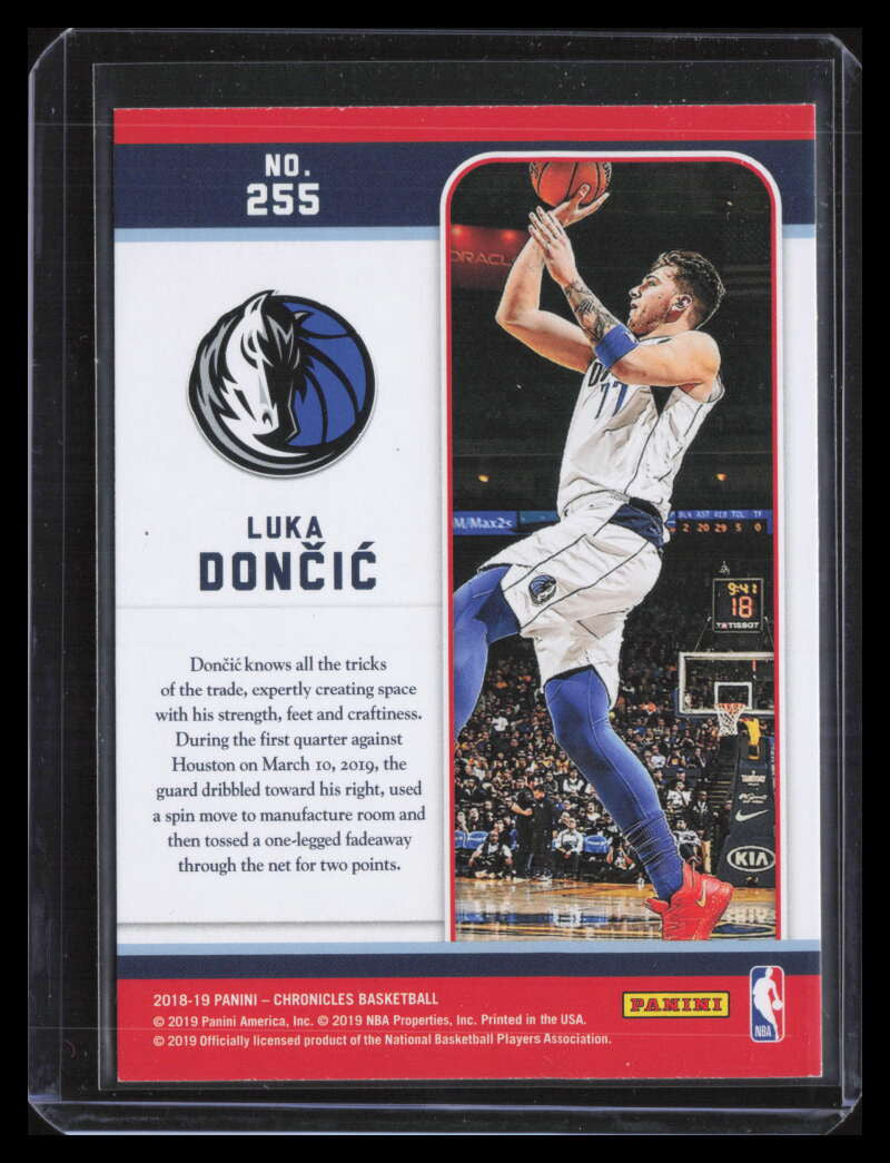 DELETE 124658 2018-19 Panini Chronicles 255 Luka Doncic Marquee Rookie