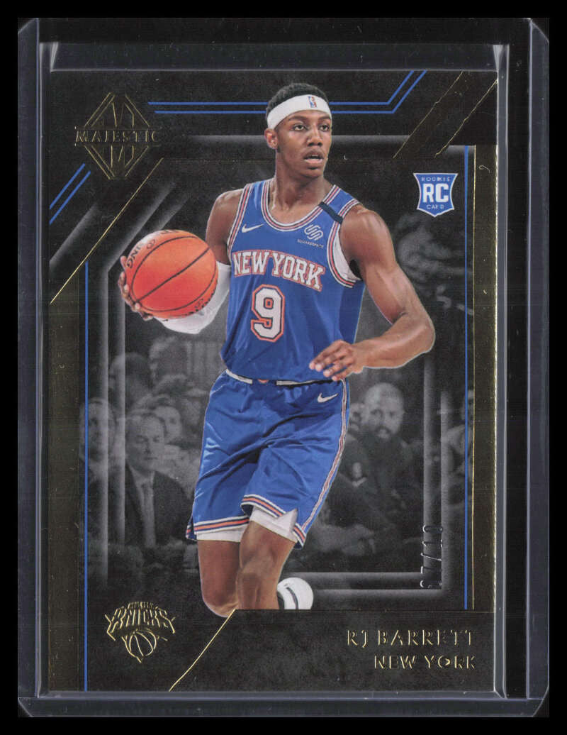 DELETE 124671 2019-20 Panini Chronicles Gold 336 RJ Barrett Majestic Rookie 7/10
