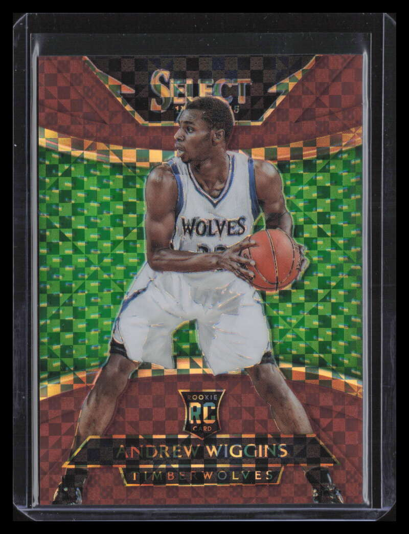2014-15 Select Courtside Prizms Copper 294 Andrew Wiggins Rookie 24/49