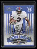 2008 Donruss Classics School Colors Autographs 40 Aqib Talib Rookie Auto 19/50