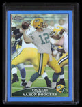 2009 Topps Chrome Blue Refractor tc75 Aaron Rodgers