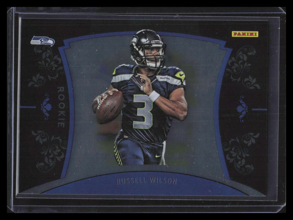 2012 Panini Black Friday 48 Russell Wilson Rookie 572/599