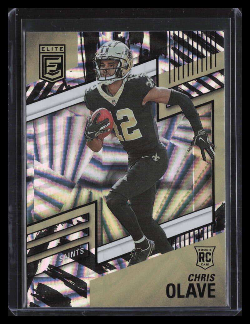 2022 Elite Razzle Dazzle 122 Chris Olave Rookie