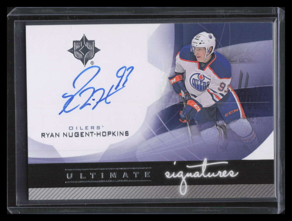 2012-13 Ultimate Collection Ultimate Signatures USRN Ryan Nugent-Hopkins Auto