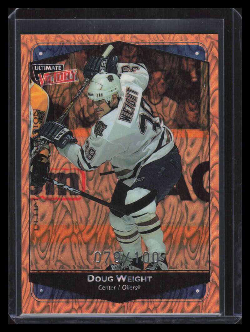 1999-00 Ultimate Victory Parallel 100 35 Doug Weight 79/100