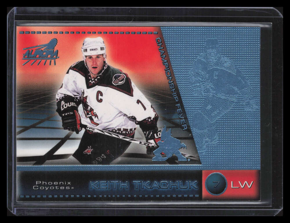 1998-99 Aurora Championship Fever Ice Blue 38 Keith Tkachuk 68/100