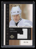 DELETE 124990 2002-03 UD Premier Collection Jerseys Gold PK Paul Kariya Jersey 3/50