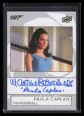 2019 James Bond Collection Inscription Autographs AMB Martine Beswick Auto 121069