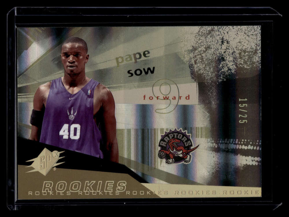 2004-05 SPx Spectrum 96 Pape Sow Rookie 15/25