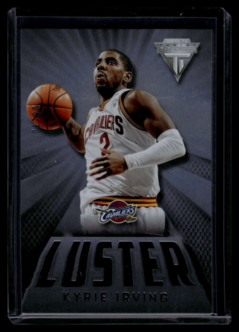 SOLD 125163 2013-14 Panini Titanium Luster 9 Kyrie Irving 1/99