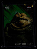 2018 Star Wars Finest Green Refractor 51 Jabba the Hutt 93/99