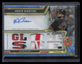 DELETE 125237 2020 Topps Triple Threads Autograph Sapphire Andrew Benintendi Patch Auto 2/3