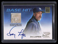 2001 Topps Base Hit Autograph Relics bh6 Davey Lopes 2000 Opening Day Base Auto