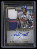 2019 Topps Museum Momentous Jumbo Autographs Gold Adrian Beltre Patch Auto 5/5